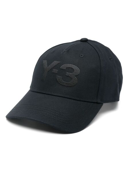  Y-3 Logo-embroidered Cap - Black 