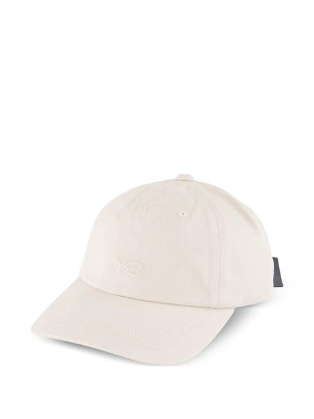  Y-3 Logo-embroidered Cap - Neutrals 