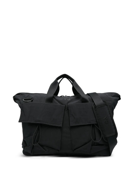  Y-3 Logo Patch Tote Bag - Black 