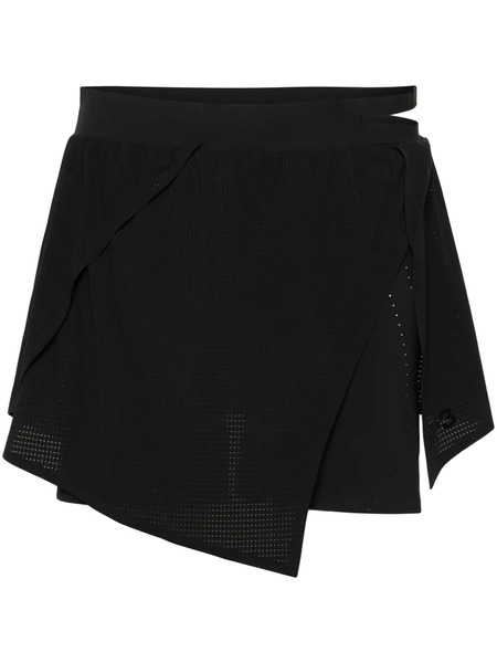  Y-3 Logo-printed Mesh Skort - Black 