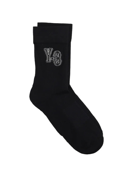  Y-3 Logo Socks - Black 