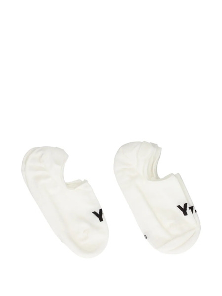  Y-3 Logo Socks - White 