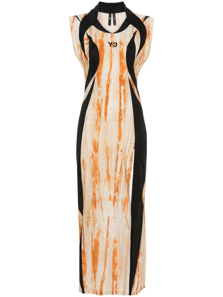  Y-3 Rust Dye Dress - Black 