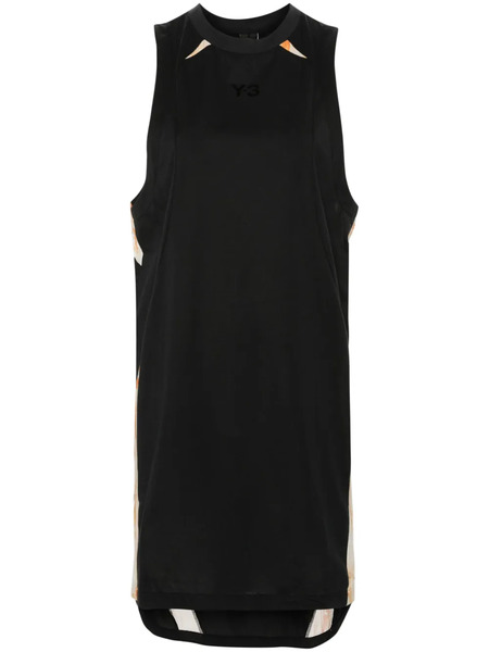  Y-3 Rust Dye Tank Dress - Black 