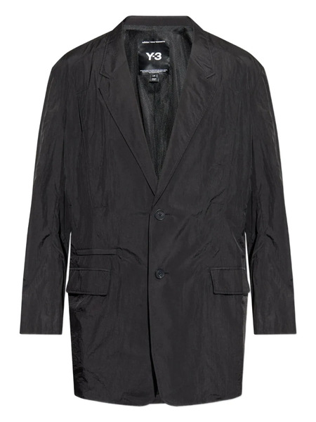  Y-3 Single-breasted Blazer - Black 