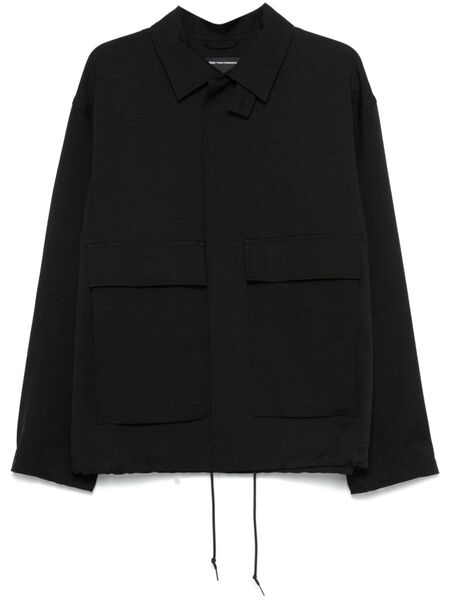  Y-3 Sport Uniform Patch Coach Jacket - Black 