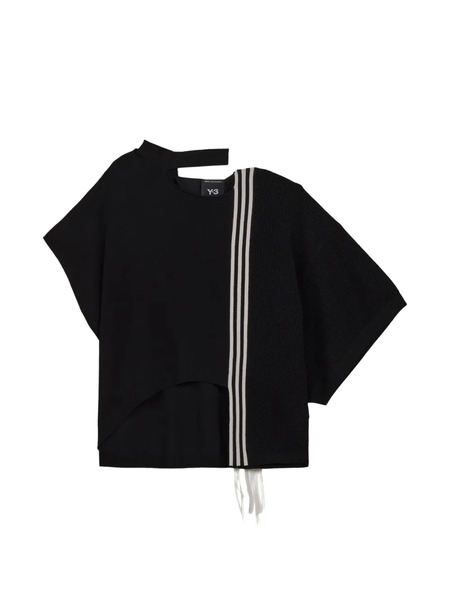  Y-3 Stripe Panel Top - Black 