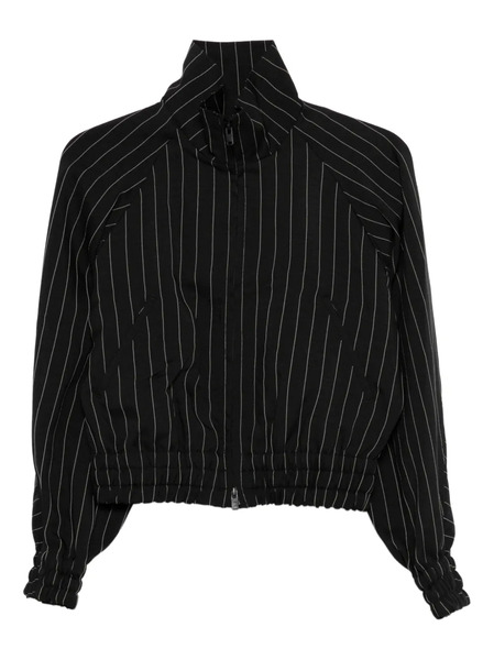 Y-3 Stripe-pattern Bomber Jacket - Black 