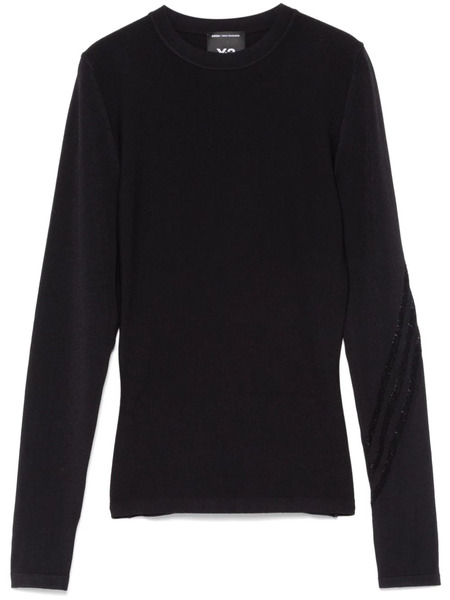  Y-3 3-stripes Top - Black 