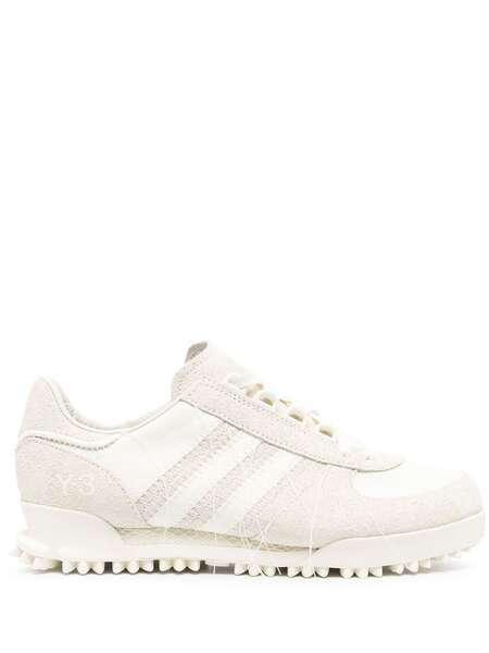  Y-3 Suede Low-top Sneakers - Neutrals 