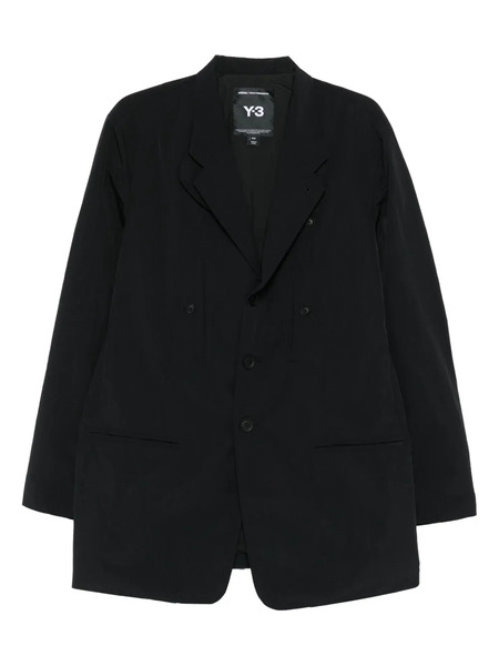  Y-3 Three-button Pocket Coat - Black 