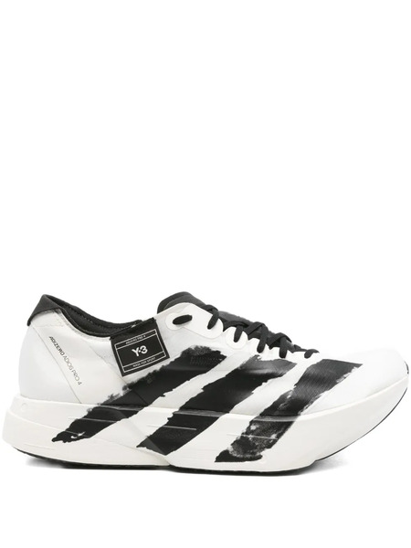  Y-3 Three-stripe Sneakers - White 