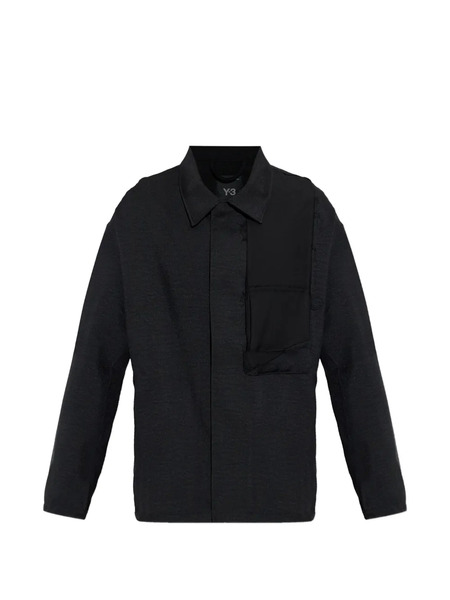 Y-3 Utility Chest-pocket Jacket - Black 