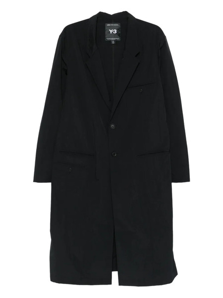  Y-3 Welt-pockets Coat - Black 