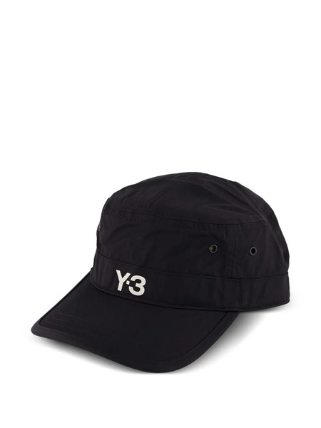  Y-3 Work Logo-detail Cap - Black 