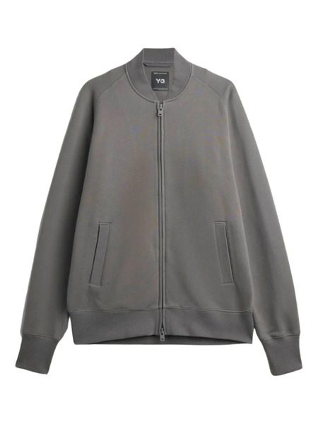  Y-3 Zip-up Bomber Jacket - Grey 