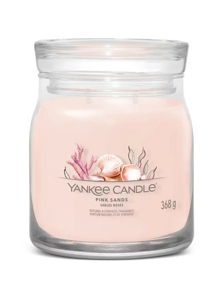  Yankee Candle Medium Pink Sands Candle 