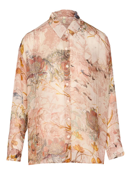  Yavi Button Printed Shirt - Neutrals 