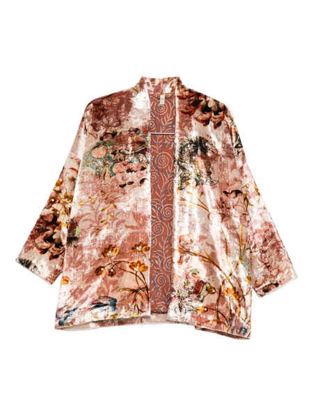  Yavi Floral-print Jacket - Pink 