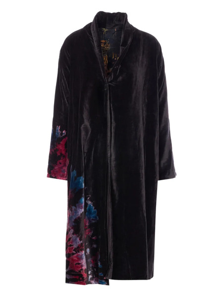  Yavi Selah Long Sleeves Coat - Black 