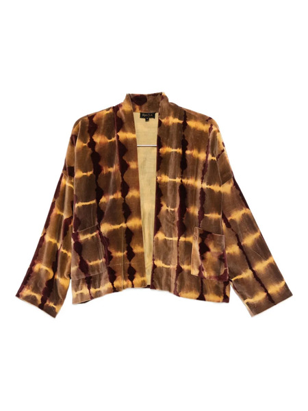  Yavi Tie-dye Jacket - Brown 