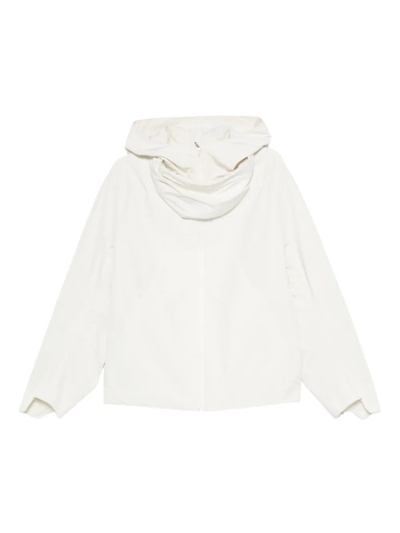  Ych Hooded Zip-front Jacket - White 