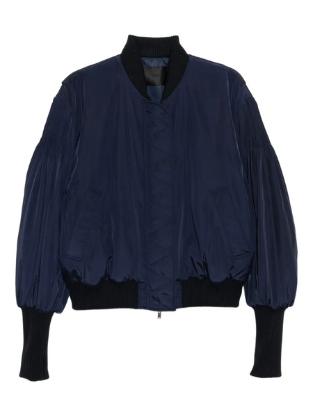  Ych Pleated-sleeve Jacket - Blue 