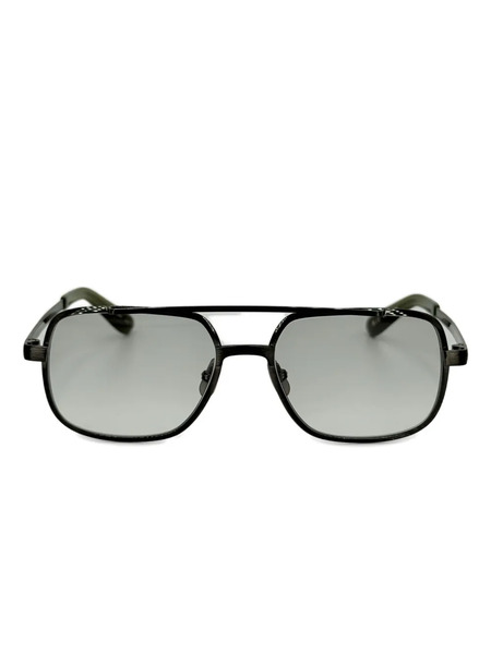  Yellows Plus Blaire Browline Frame Sunglasses - Black 