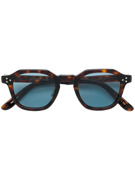  Yellows Plus Grant Square Sunglasses - Brown 