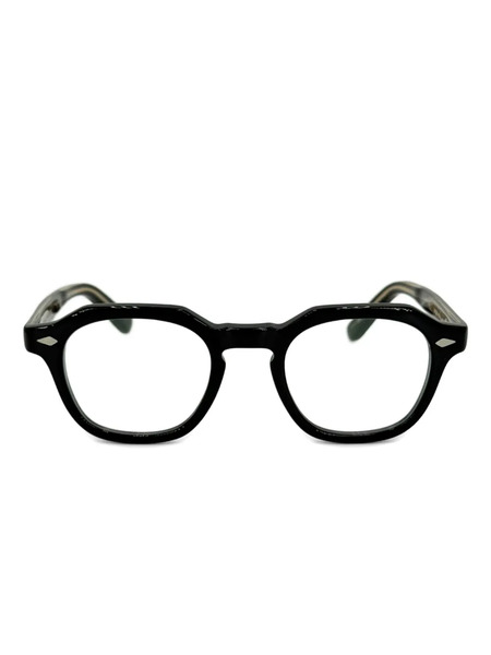  Yellows Plus Gregoly Round-frame Glasses - Black 