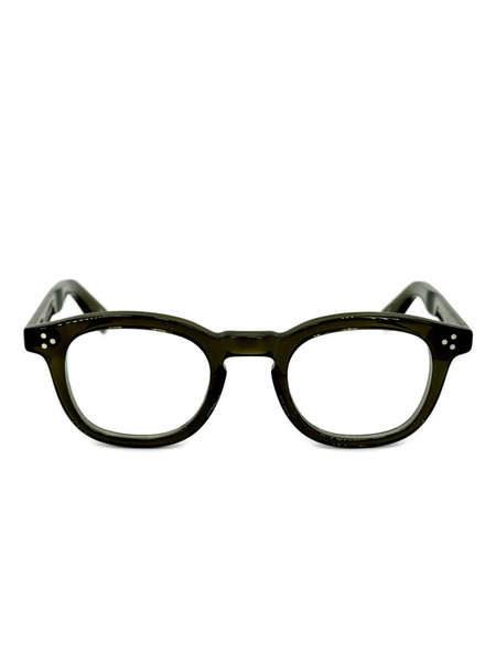  Yellows Plus Lake Dot Round-frame Glasses - Green 