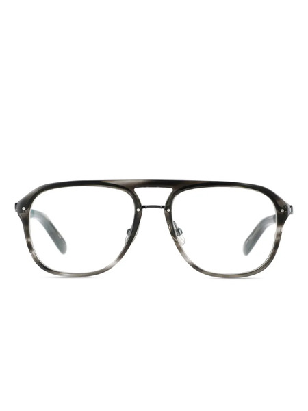  Yellows Plus Stan Browline Glasses - Grey 