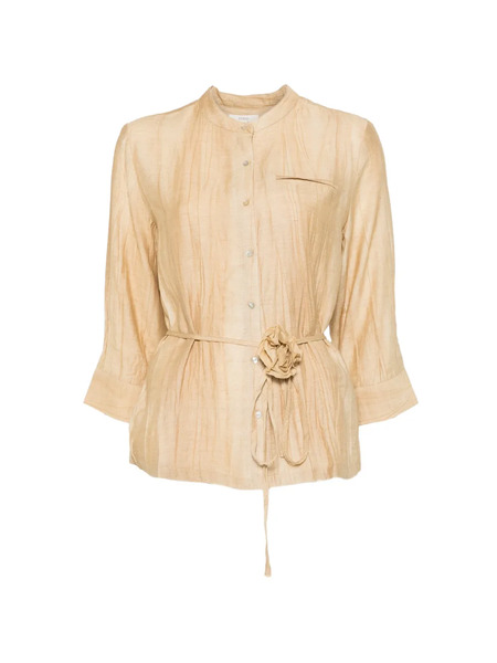  Yerse Chest-pocket Shirt - Neutrals 