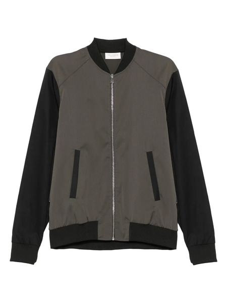  Yes London Two-tone Bomber Jacket - Green 