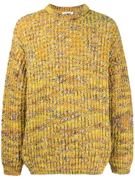  Ymc Granny Crew-neck Jumper - Yellow 
