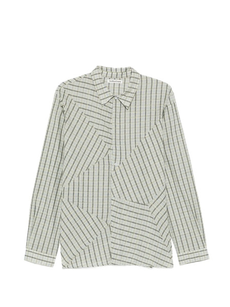  Ymc Substance Check Shirt - Green 