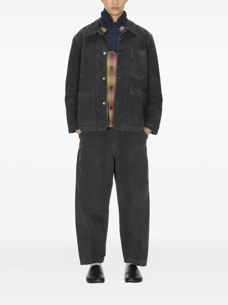  Ymc Twisted-seam Trousers - Grey 