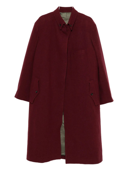  Yohji Yamamoto Single-breasted Coat - Red 