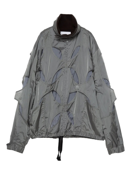  Yoshiokubo Cut-out Panelled Jacket - Grey 