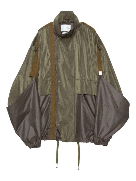 Yoshiokubo Panelled Jacket - Green 