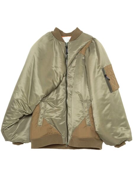  Yoshiokubo Satin-finish Jacket - Green 