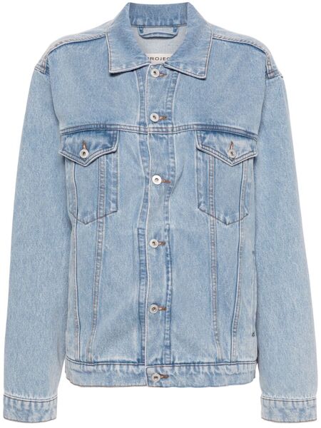  Y/project Evergreen Denim Jacket - Blue 