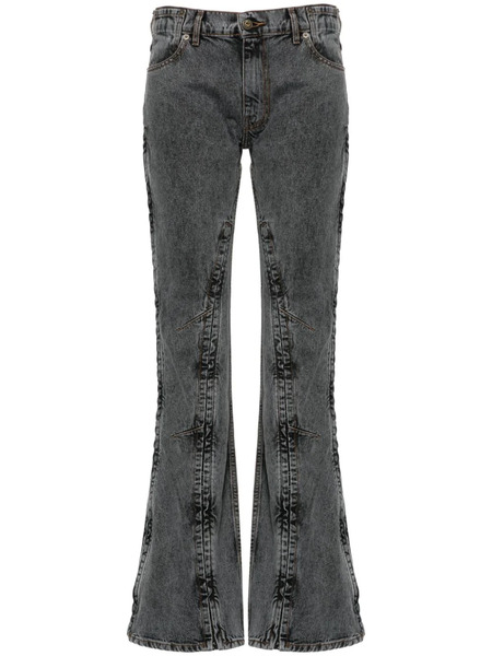  Y/project Faded Bootcut Jeans - Black 