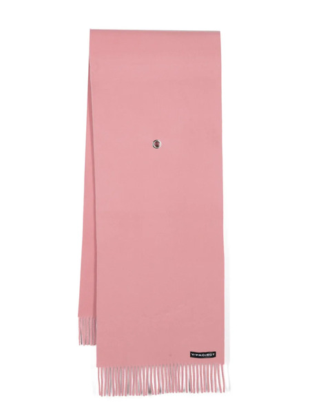  Y/project Fringed Virgin Wool Scarf - Pink 