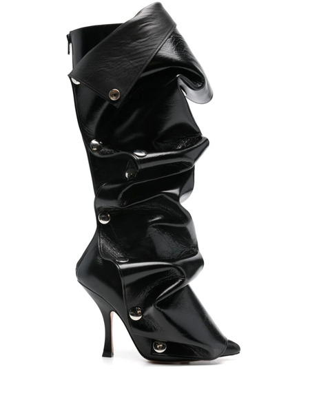  Y/project 110mm Snap Boots - Black 
