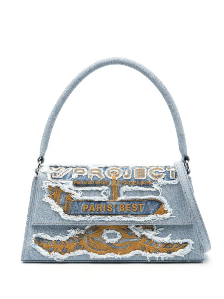  Y/project Paris' Best Denim Shoulder Bag - Blue 