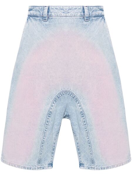  Y/project Souffle Denim Shorts - Blue 