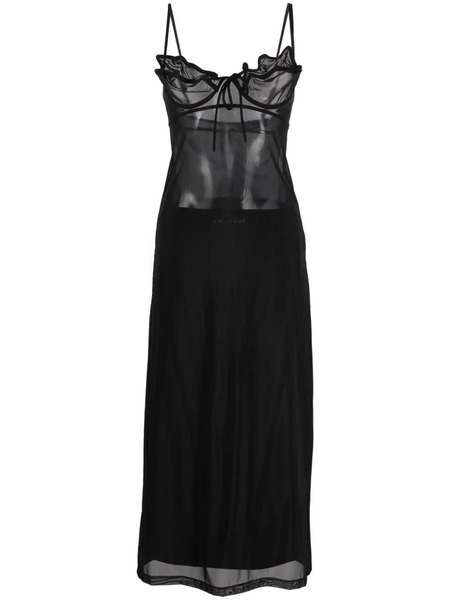 Y/project Wire Mesh Slip Dress - Black 