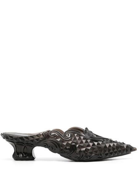  Y/project X Melissa 40mm Court Mules - Black 