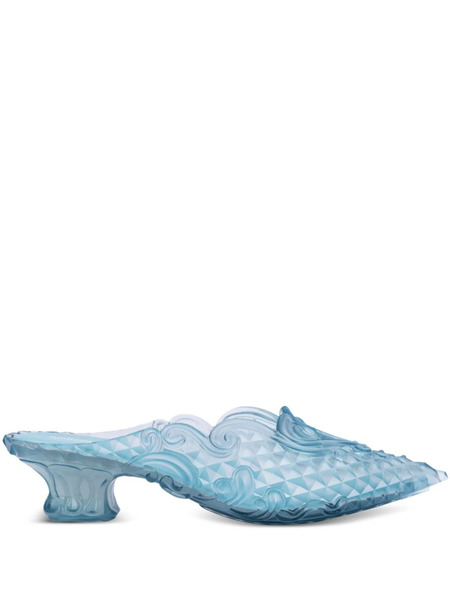  Y/project X Melissa 40mm Court Mules - Blue 